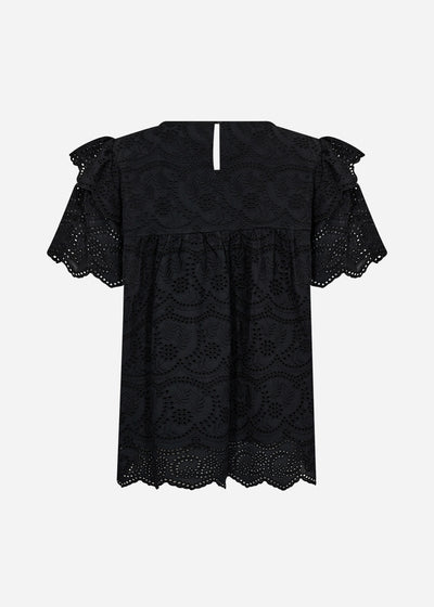 SC-RAHEEN 3 Bluse Sort