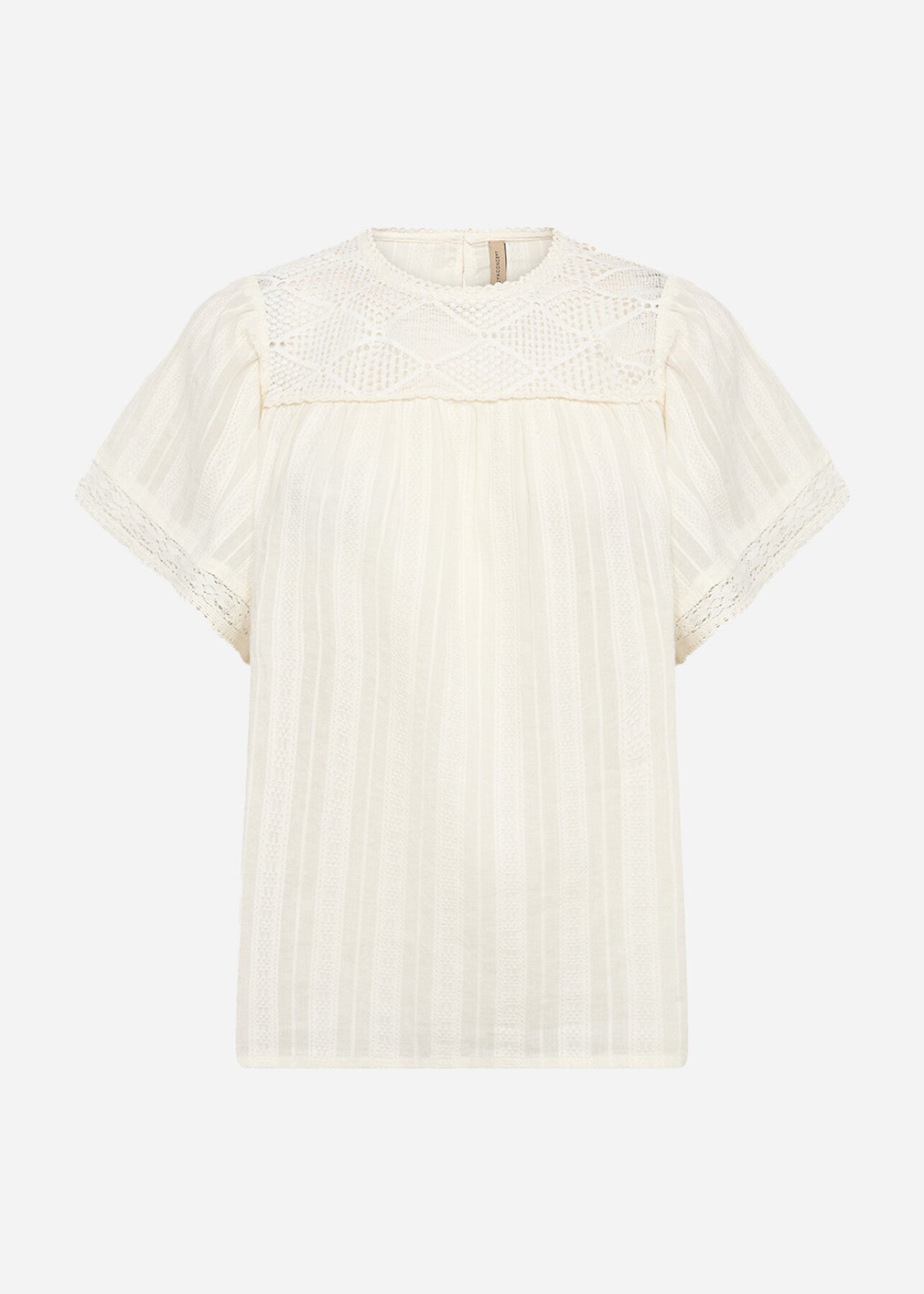 SC-RAFAELLA 2 Bluse Creme