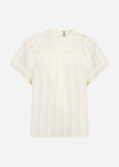 SC-RAFAELLA 2 Bluse Creme