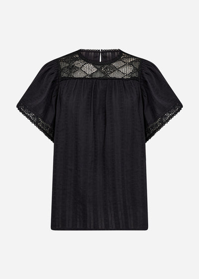 SC-RAFAELLA 2 Bluse Sort