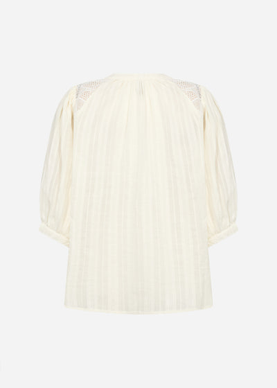 SC-RAFAELLA 3 Skjorte Creme
