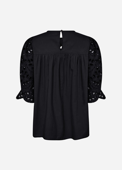 SC-CALISTE 18 Bluse Sort