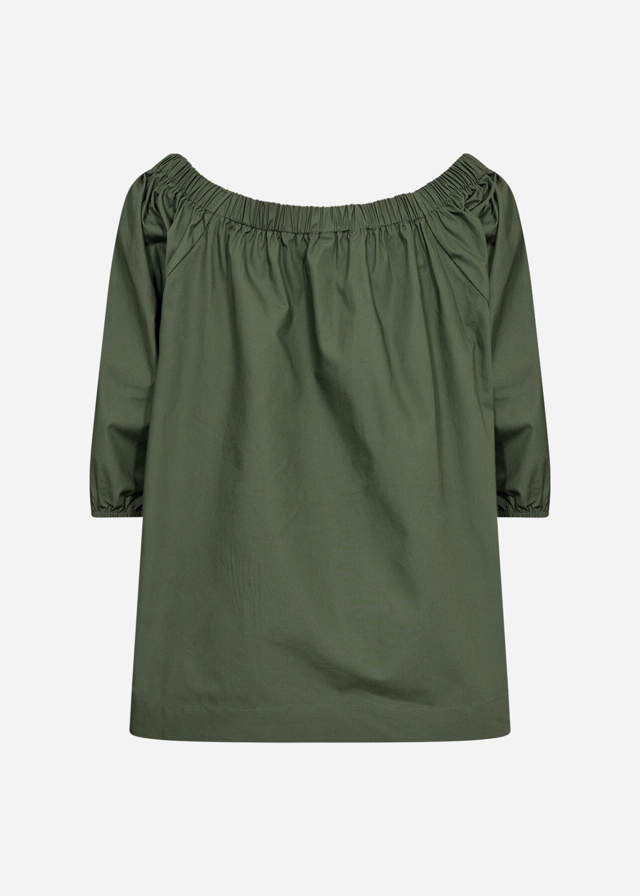 SC-RACHELLE 1 Bluse Mørkegrøn