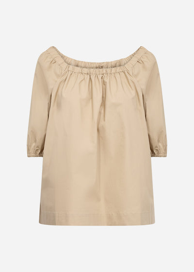 SC-RACHELLE 1 Bluse Sand