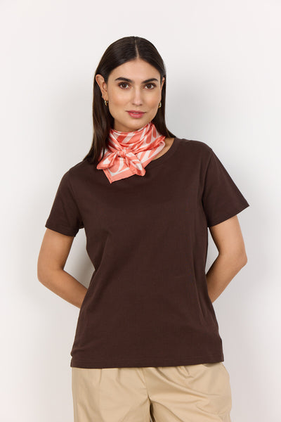 SC-DERBY 1 T-shirt Mørk brun