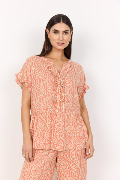 SC-ROSITTA 2 Skjorte Orange