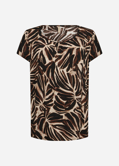 SC-ROKSANA 1 Bluse Mørk brun