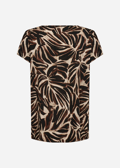 SC-ROKSANA 1 Bluse Mørk brun