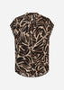 SC-ROKSANA 2 Bluse Mørk brun