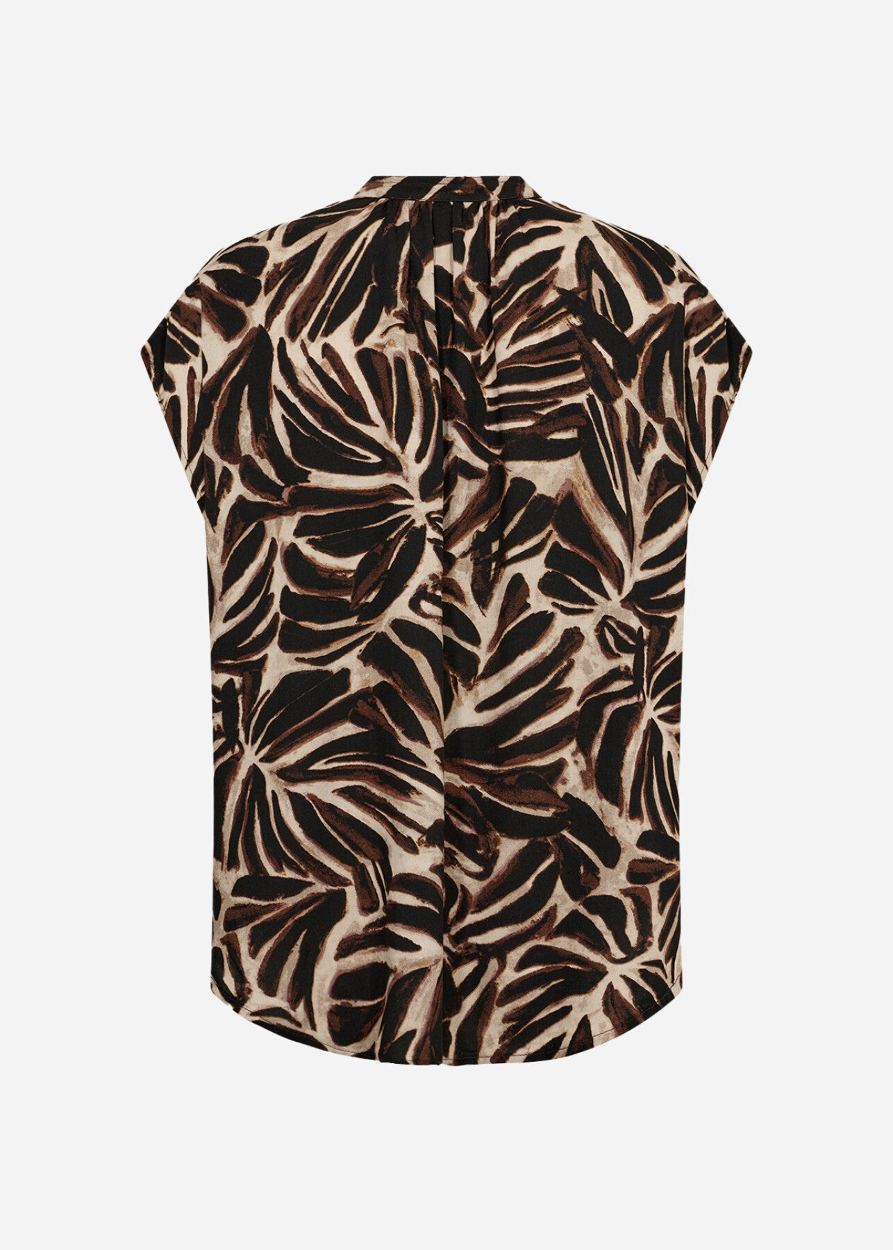SC-ROKSANA 2 Bluse Mørk brun