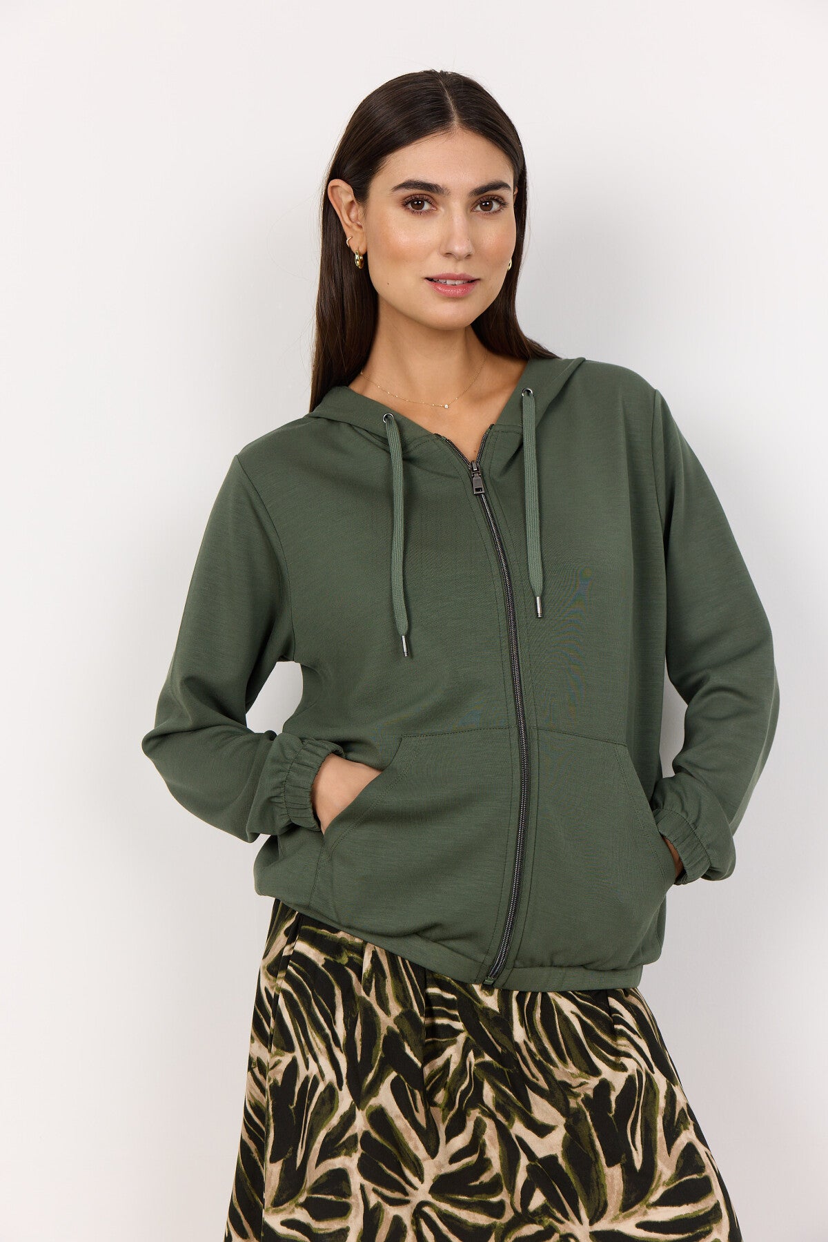 SC-BANU 177 Sweatshirt Mørkegrøn