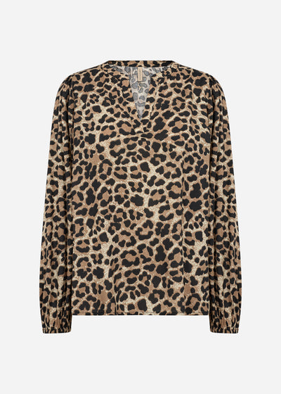 SC-FLAVIA 4 Bluse Brun