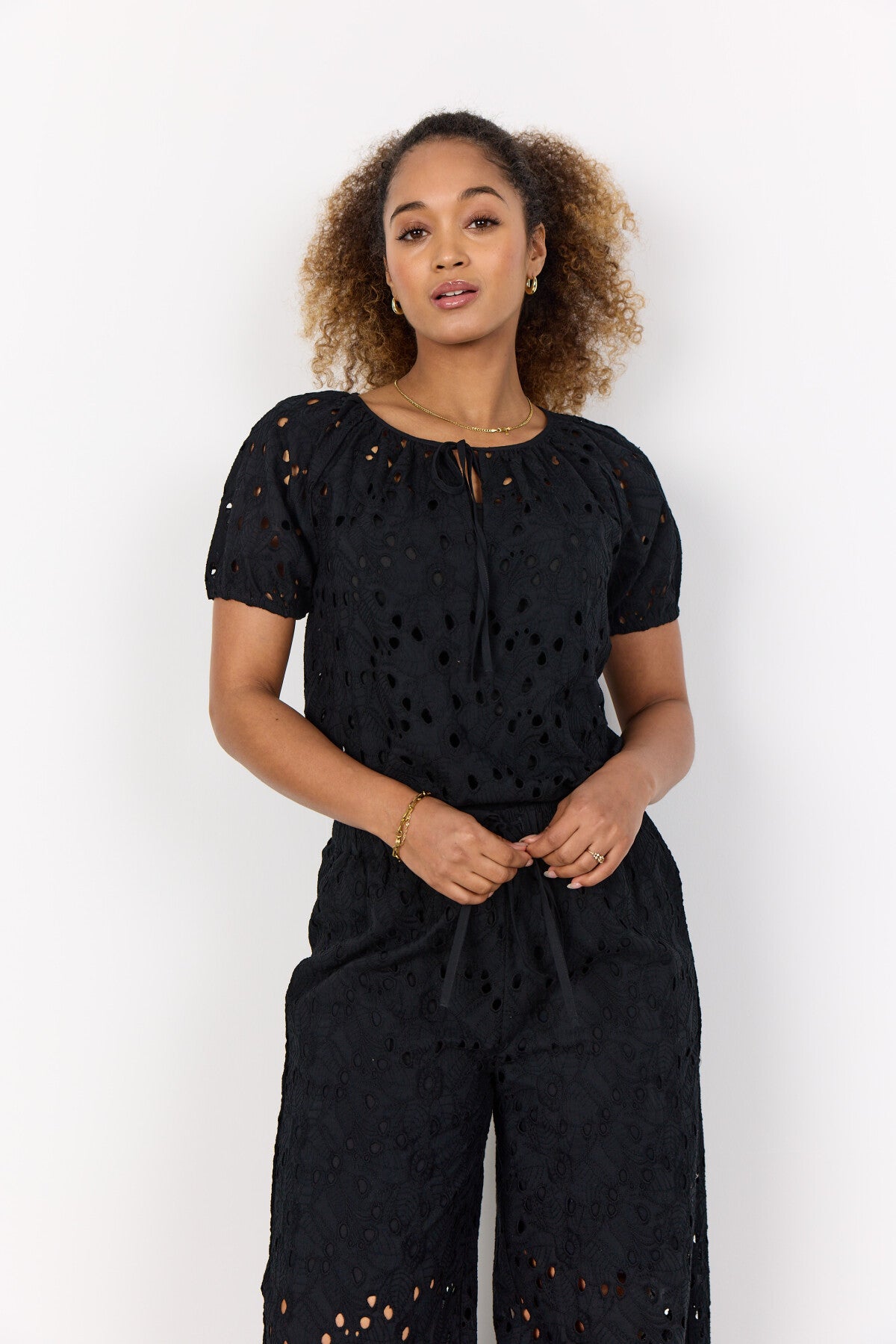 SC-RENNETTE 1 Bluse Sort
