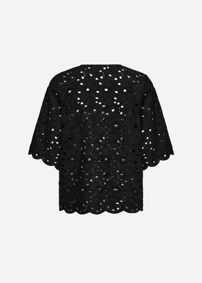 SC-RENNETTE 2 Bluse Sort