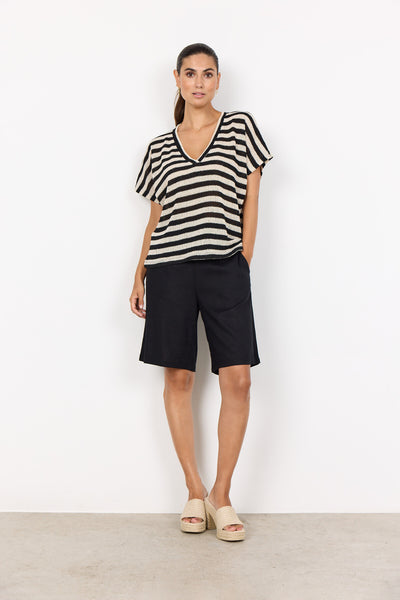 SC-ROSENNA 2 T-shirt Sort