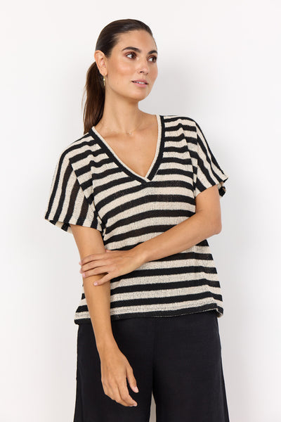 SC-ROSENNA 2 T-shirt Sort