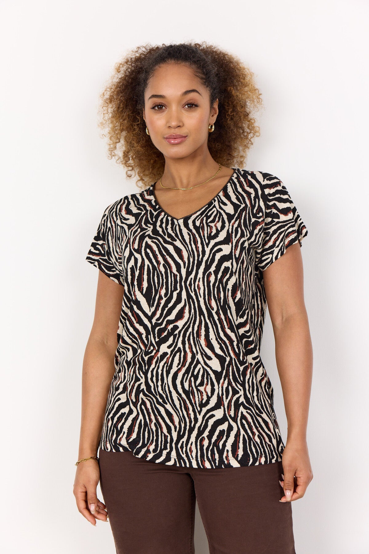 SC-LENISE 5 T-shirt Sort