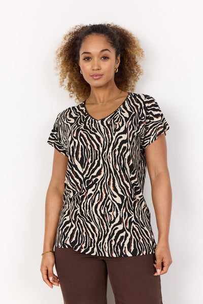 SC-LENISE 5 T-shirt Sort