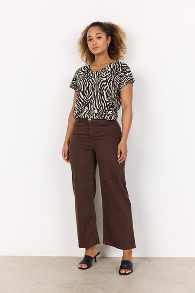 SC-ERNA 28-C Jeans Mørk brun