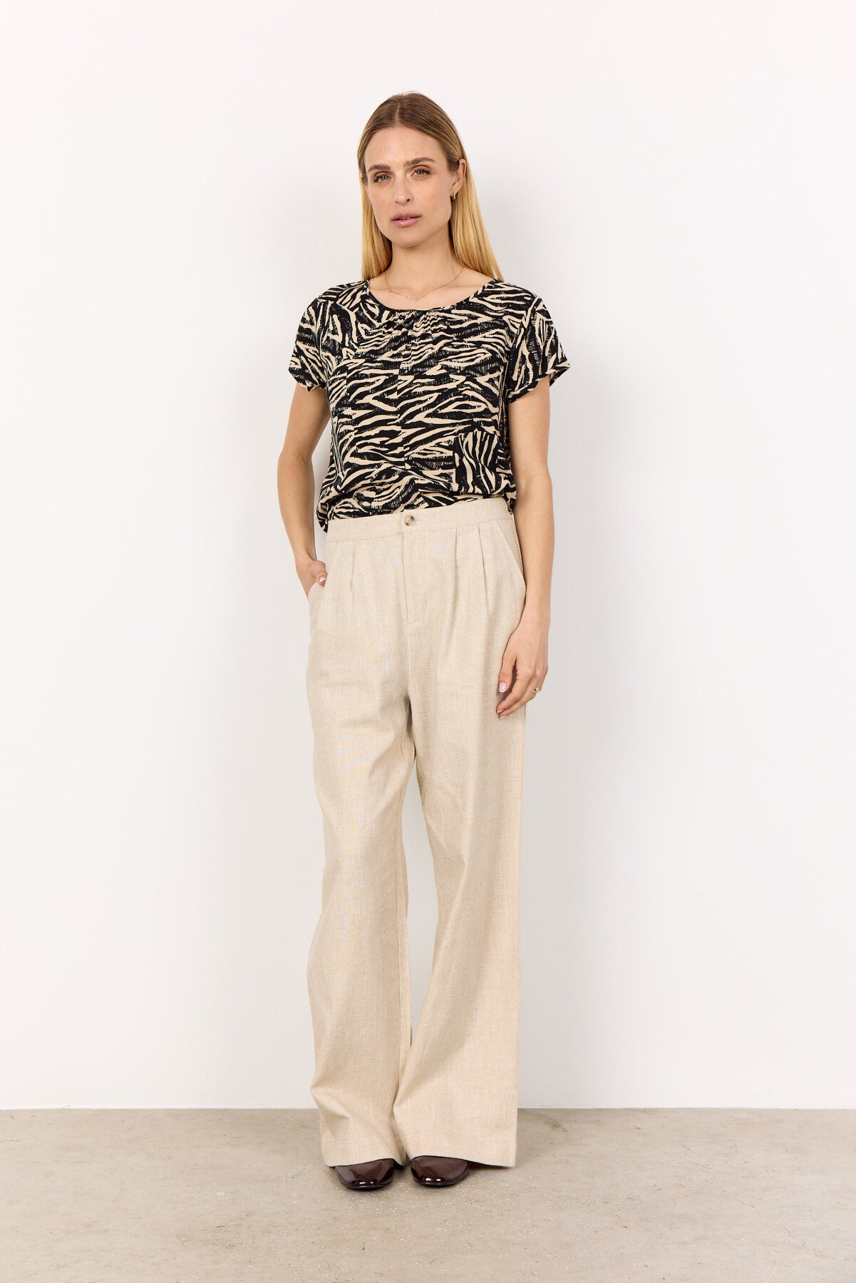 SC-SADE 1 Bluse Sort