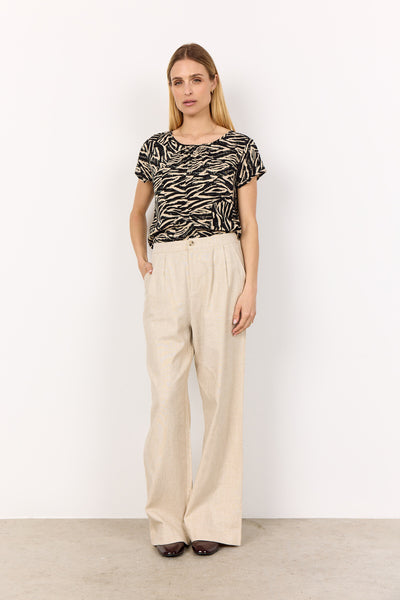 SC-SADE 1 Bluse Sort