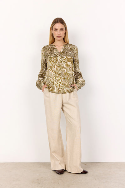 SC-SIGNORA 2 Bluse Oliven