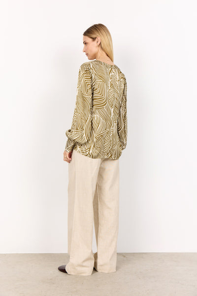 SC-SIGNORA 2 Bluse Oliven