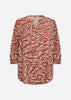 SC-SADE 2 Bluse Rød
