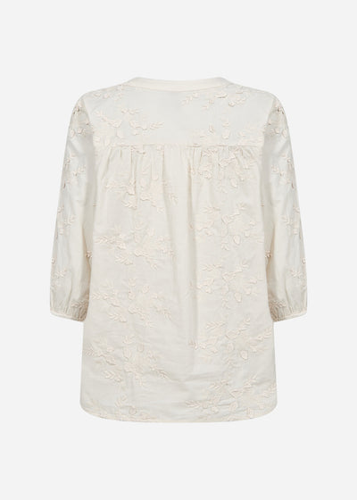 SC-SILVA 1 Bluse Creme