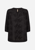 SC-SILVA 1 Bluse Sort