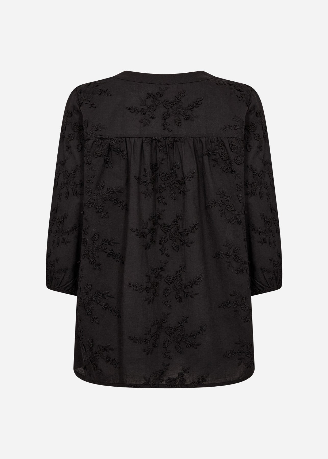 SC-SILVA 1 Bluse Sort
