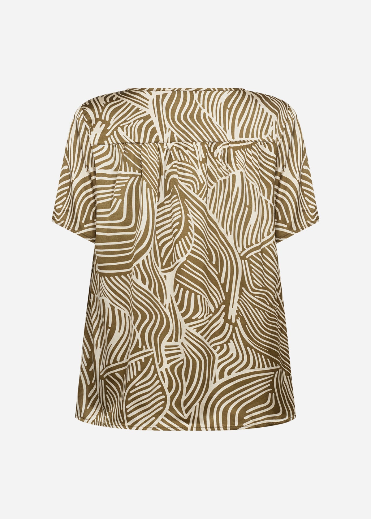 SC-SIGNORA 1 Bluse Oliven