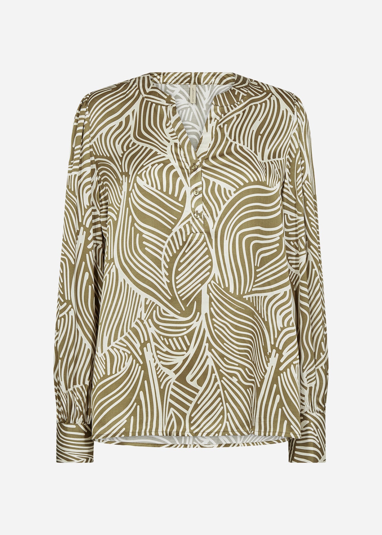 SC-SIGNORA 2 Bluse Oliven