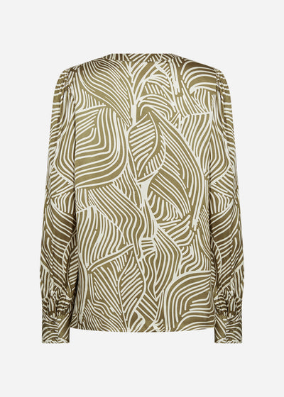 SC-SIGNORA 2 Bluse Oliven