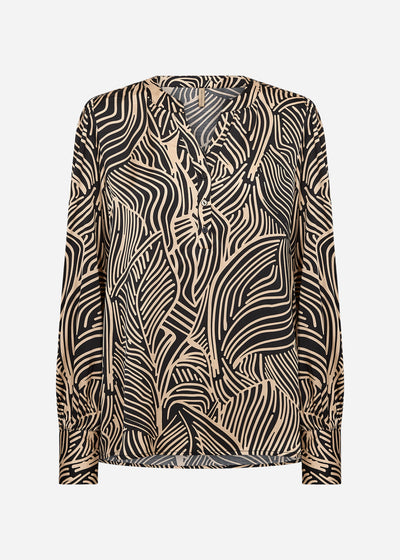 SC-SIGNORA 2 Bluse Sort
