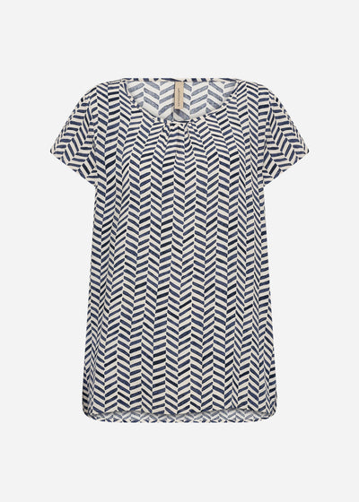 SC-SELIA 1 Bluse Navy