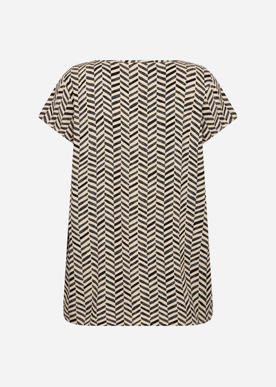 SC-SELIA 1 Bluse Sort