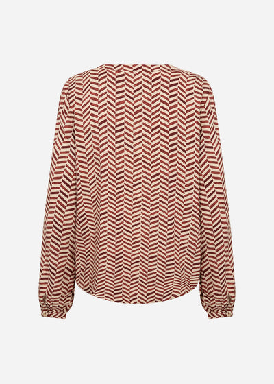 SC-SELIA 2 Bluse Rød