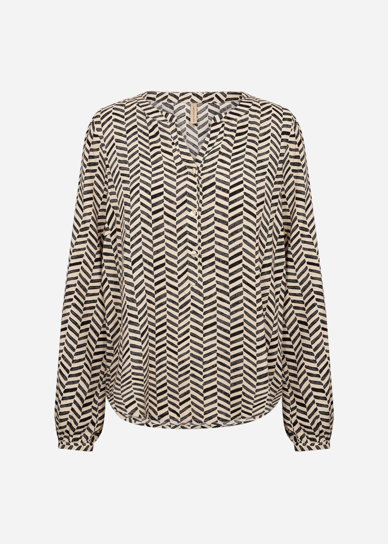 SC-SELIA 2 Bluse Sort