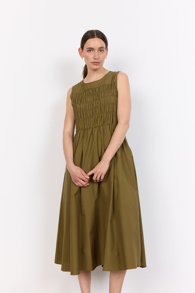 SC-NETTI 107 Kjole Oliven