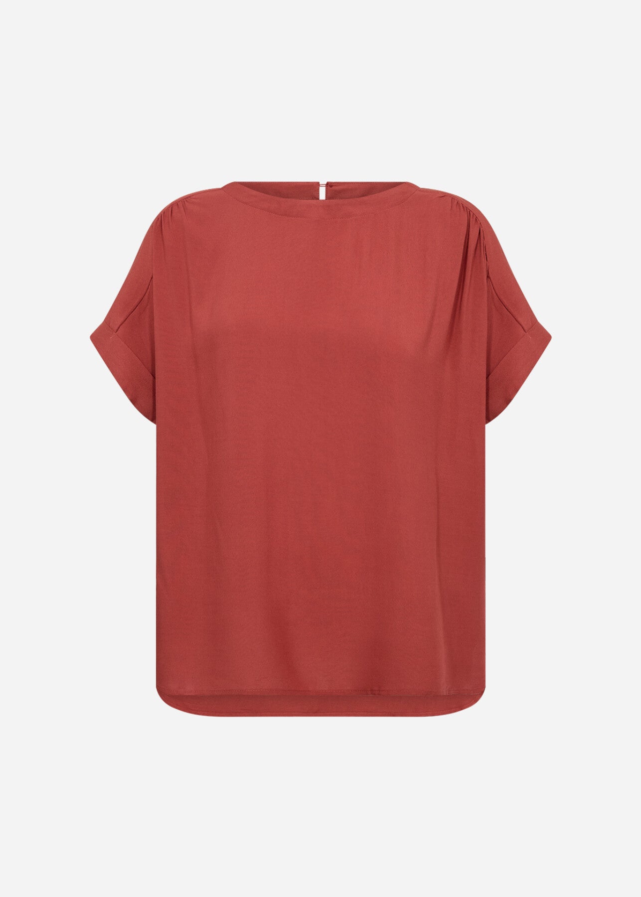 SC-RADIA 214 Bluse Mørk rød