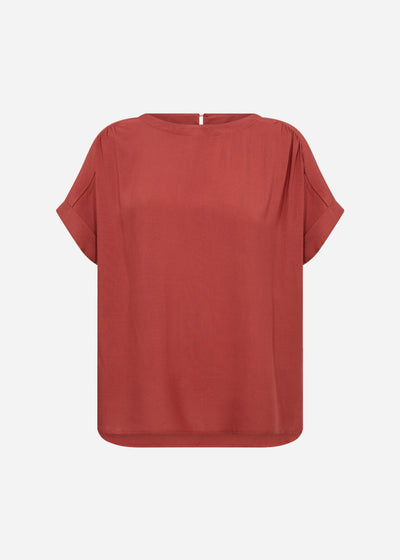 SC-RADIA 214 Bluse Mørk rød