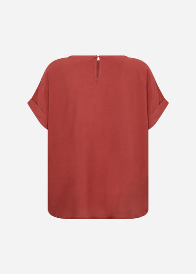 SC-RADIA 214 Bluse Mørk rød