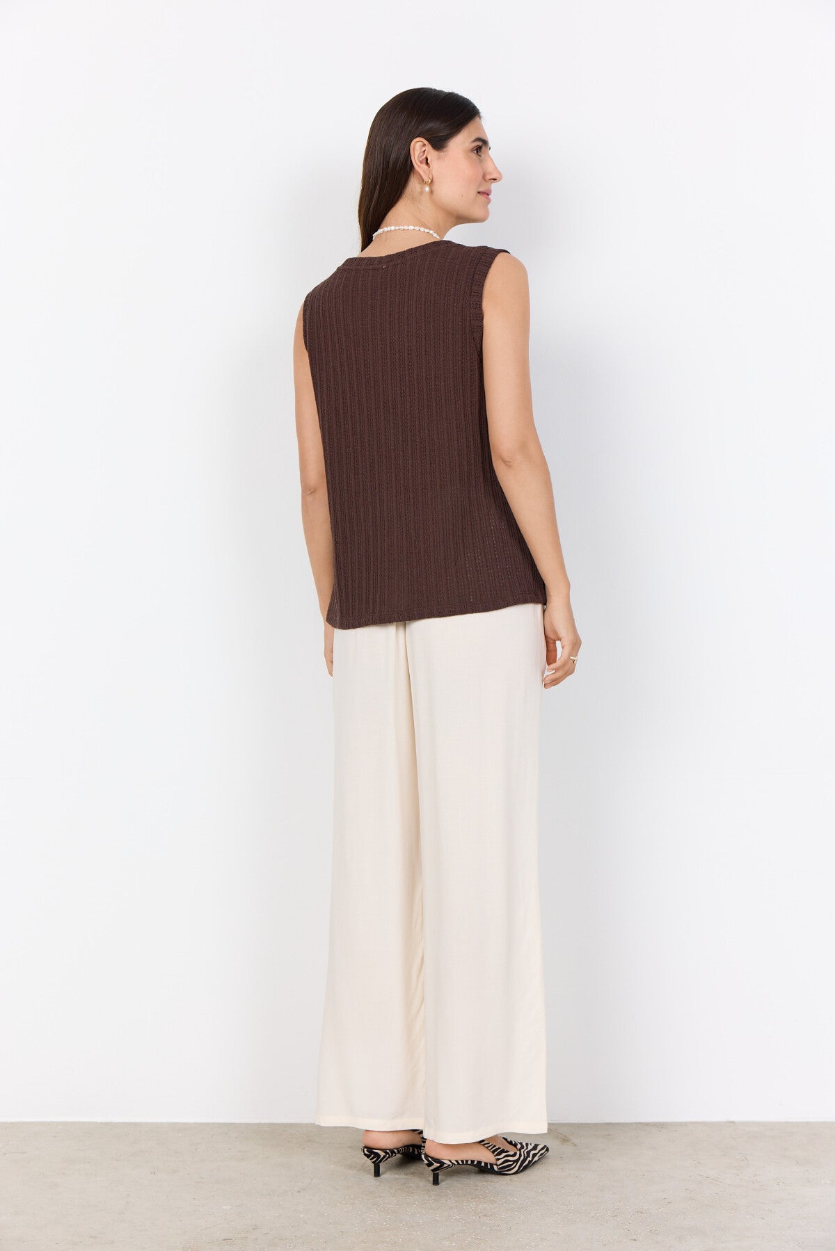 SC-SHONAS 1 Vest Mørk brun
