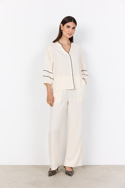 SC-RADIA 216 Skjorte Creme