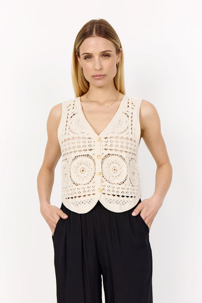 SC-SIDSEL 1 Vest Creme