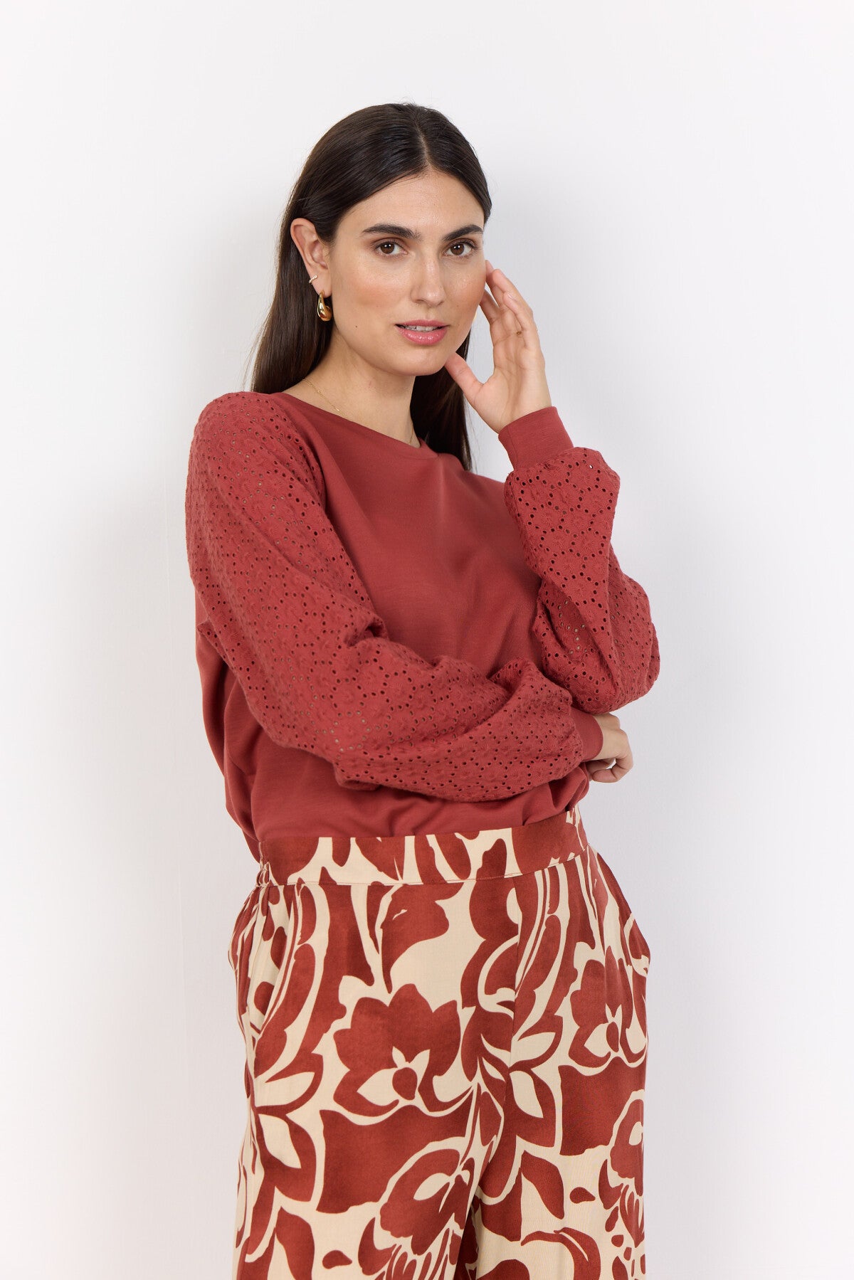 SC-BANU 247 Sweatshirt Rød