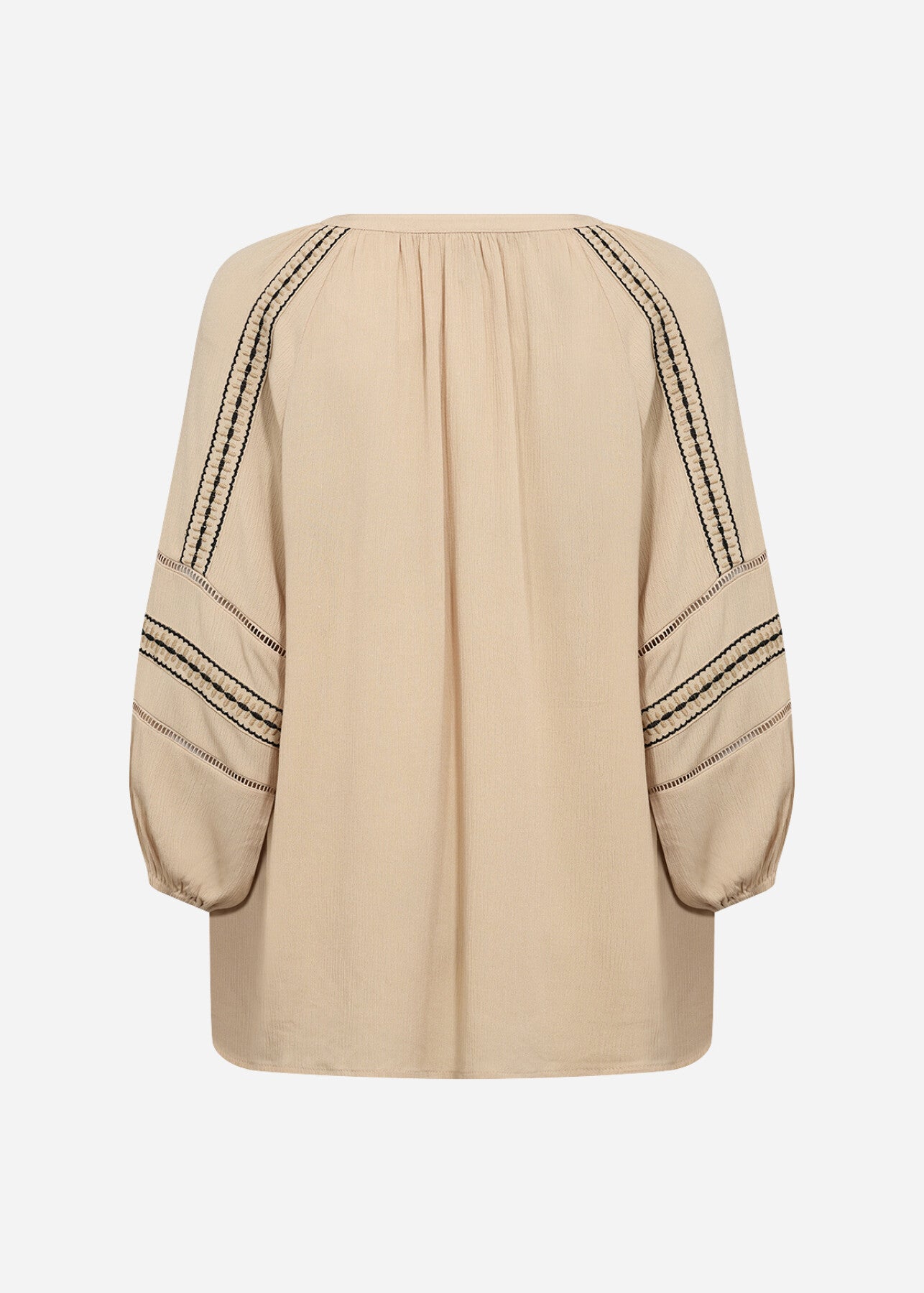 SC-SEBORA 1 Bluse Sand