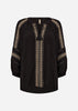 SC-SEBORA 1 Bluse Sort