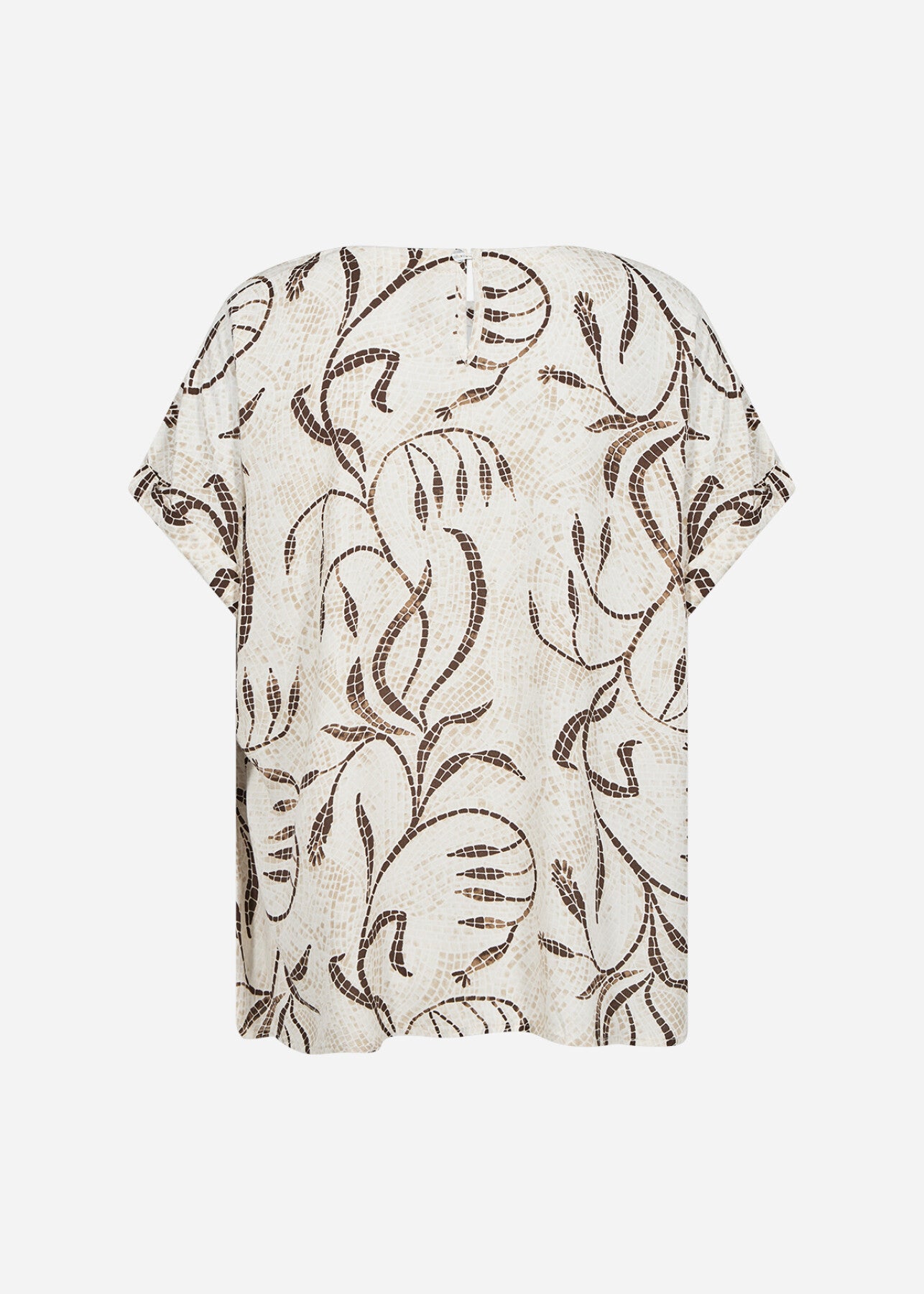 SC-SABIRA 1 Bluse Sand